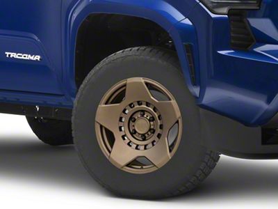 Black Rhino Muzzle Matte Bronze 6-Lug Wheel; 17x9; -18mm Offset (24-25 Tacoma)