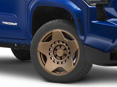 Black Rhino Muzzle Matte Bronze 6-Lug Wheel; 20x9; -18mm Offset (24-25 Tacoma)