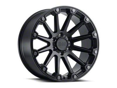 Black Rhino Pinnacle Semi Gloss Black with Gunmetal Bolts 6-Lug Wheel; 20x9; 12mm Offset (24-25 Tacoma)