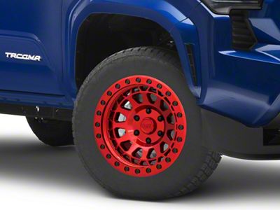 Black Rhino Primm Candy Red with Black Bolts 6-Lug Wheel; 18x9.5; -12mm Offset (24-25 Tacoma)