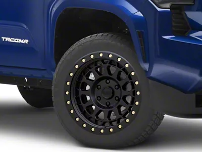 Black Rhino Primm Matte Black with Brass Bolts 6-Lug Wheel; 20x9.5; 12mm Offset (24-25 Tacoma)