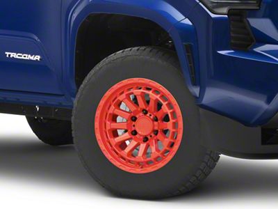 Black Rhino Raid Gloss Red 6-Lug Wheel; 17x8.5; -18mm Offset (24-25 Tacoma)