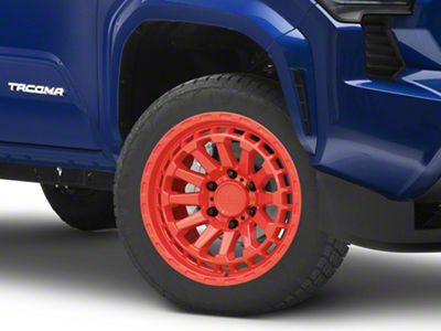 Black Rhino Raid Gloss Red 6-Lug Wheel; 20x9.5; -18mm Offset (24-25 Tacoma)