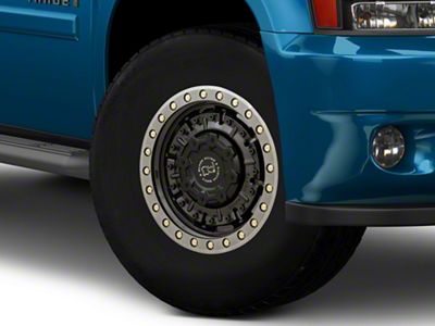 Black Rhino Abrams Gloss Gunblack with Machined Dark Tint 6-Lug Wheel; 17x8.5; 0mm Offset (25-26 4Runner)