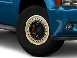 Black Rhino Alpha Matte Black with Sand Lip 6-Lug Wheel; 17x9; 0mm Offset (25-26 4Runner)