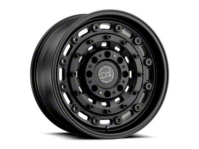 Black Rhino Arsenal Textured Matte Black 6-Lug Wheel; 17x9.5; -18mm Offset (25-26 4Runner)