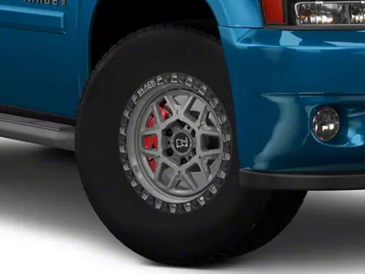 Black Rhino Kelso Battleship Gray 6-Lug Wheel; 17x9; -12mm Offset (25-26 4Runner)