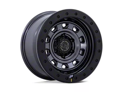 Black Rhino Xplorer Matte Gunmetal with Matte Black Lip 6-Lug Wheel; 17x9; -12mm Offset (25-26 4Runner)