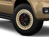 Black Rhino Alpha Matte Black with Sand Lip 6-Lug Wheel; 17x9; 0mm Offset (03-09 4Runner)