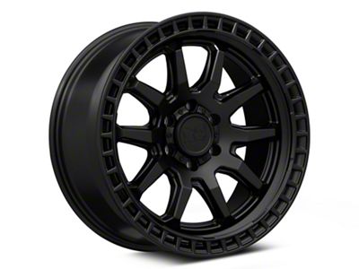 Black Rhino Calico Matte Black 6-Lug Wheel; 17x8.5; -10mm Offset (03-09 4Runner)