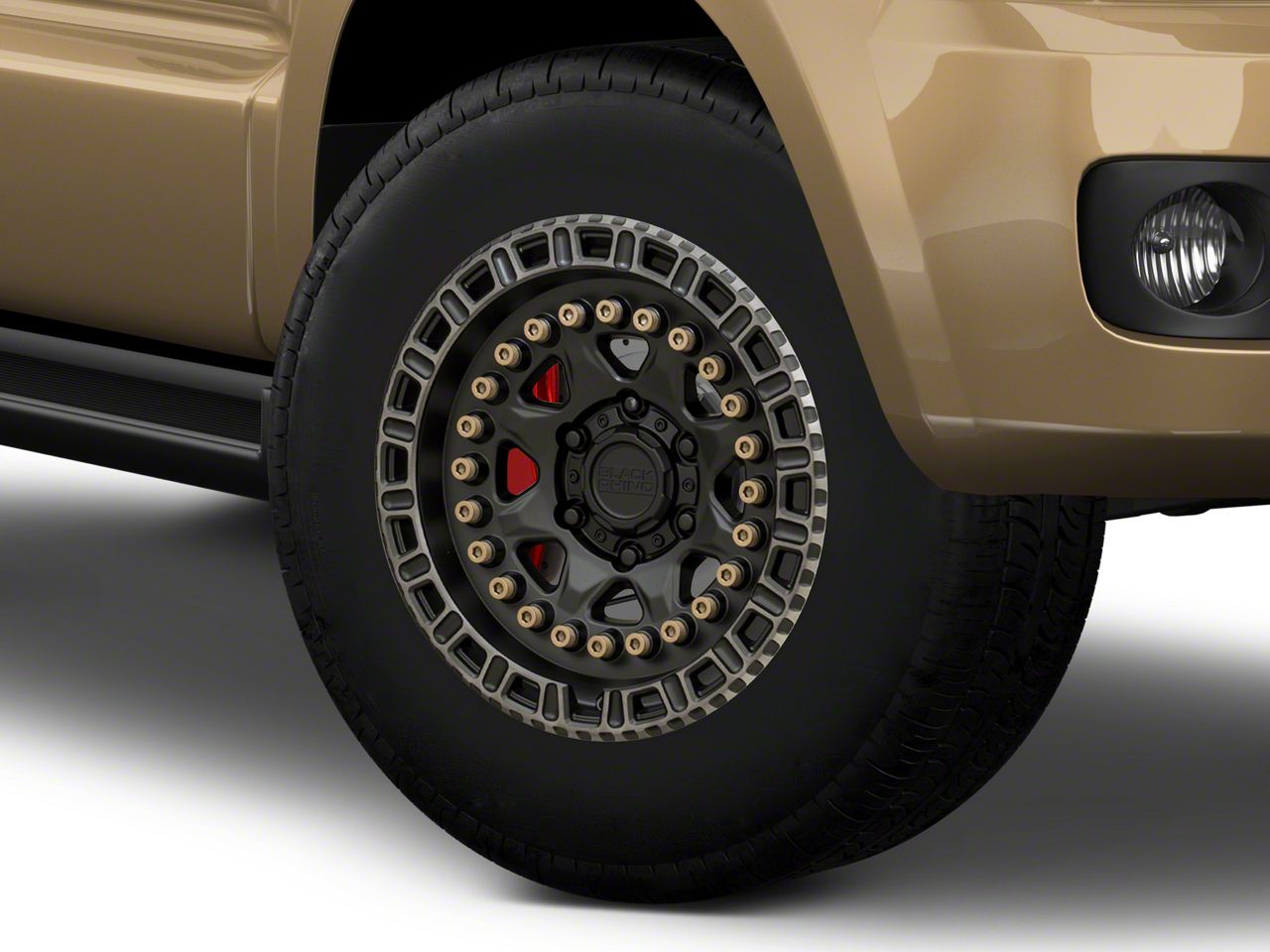 Black Rhino Toyota 4-Runner Carbine Matte Black with Machined Tinted ...