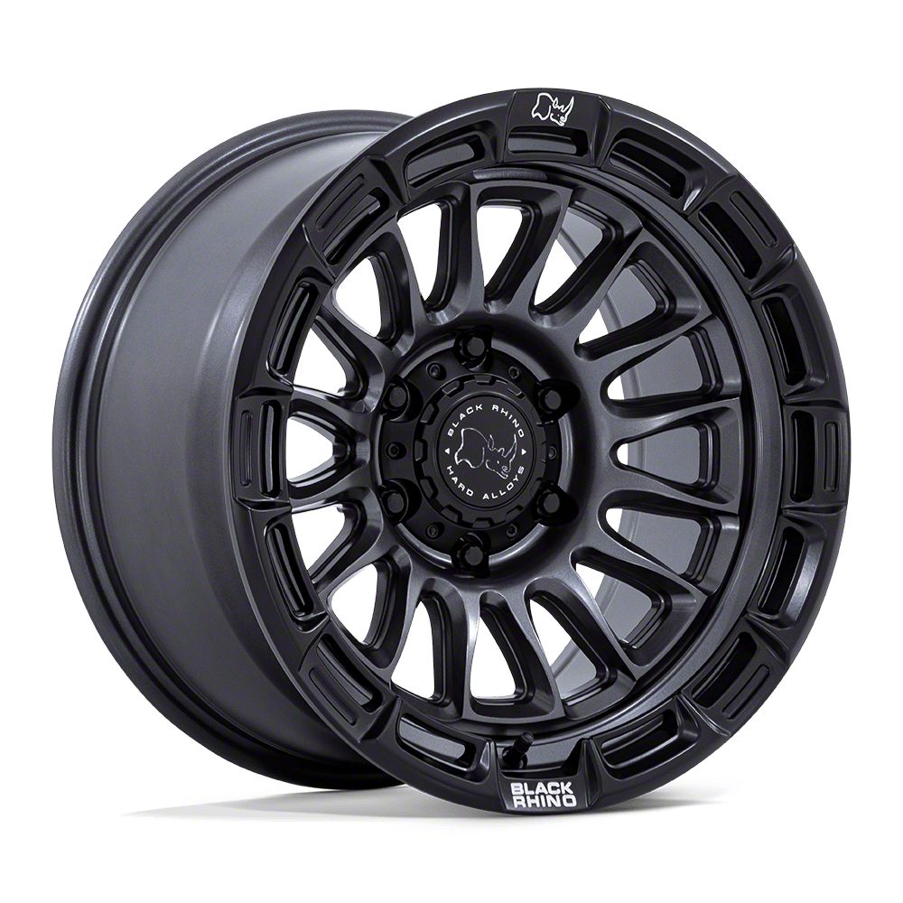 イムニダ様② レグノ　205/50R17 Black Rhino Tacoma Rival Matte Black with Gloss Black Lip 6