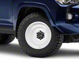 Black Rhino Solid Gloss White 6-Lug Wheel; 17x9.5; -12mm Offset (10-24 4Runner)