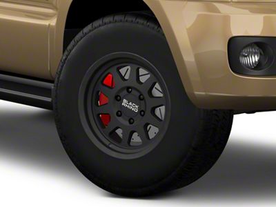 Black Rhino Stadium Matte Black 6-Lug Wheel; 16x8; 35mm Offset (03-09 4Runner)