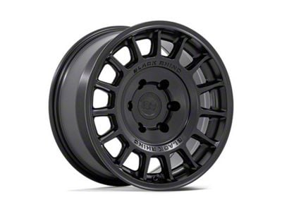 Black Rhino Voll Matte Black 6-Lug Wheel; 17x8.5; 0mm Offset (10-24 4Runner)