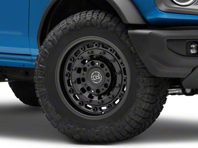 Black Rhino Arsenal Textured Matte Black 6-Lug Wheel; 18x9.5; 12mm Offset (21-25 Bronco, Excluding Raptor)