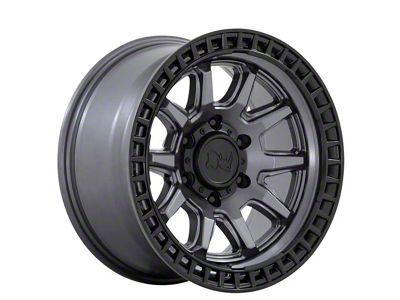 Black Rhino Calico Matte Gunmetal 6-Lug Wheel; 20x9; 0mm Offset (21-25 Bronco, Excluding Raptor)