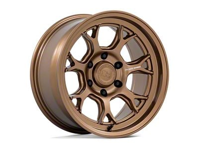 Black Rhino Etosha Matte Bronze 6-Lug Wheel; 17x8.5; 20mm Offset (21-25 Bronco, Excluding Raptor)