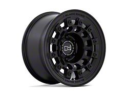 Black Rhino Fuji Matte Black 6-Lug Wheel; 17x8; 38mm Offset (21-25 Bronco, Excluding Raptor)