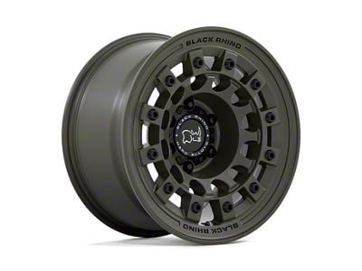 Black Rhino Fuji Olive Drab Green 6-Lug Wheel; 17x8; 20mm Offset (21-25 Bronco, Excluding Raptor)