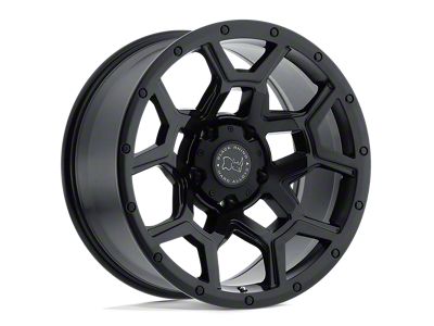 Black Rhino Overland Matte Black 6-Lug Wheel; 18x9.5; 6mm Offset (22-25 Bronco Raptor)