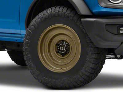 Black Rhino Solid Gloss Alligator Green 6-Lug Wheel; 17x9.5; -12mm Offset (21-25 Bronco, Excluding Raptor)