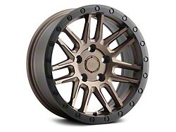 Black Rhino Arches Bronze with Black Ring 5-Lug Wheel; 17x8; 30mm Offset (21-26 Bronco Sport)