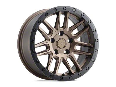 Black Rhino Arches Bronze with Black Ring 5-Lug Wheel; 18x8; 30mm Offset (21-25 Bronco Sport)
