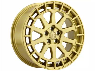 Black Rhino Boxer Gloss Gold 5-Lug Wheel; 17x8; 40mm Offset (21-25 Bronco Sport)