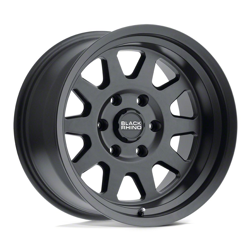 KMC Bronco Canyon Satin Black 6-Lug Wheel; 17x8; 35mm Offset KMC Bronco Canyon Satin Black 6-Lug Wheel; 17x8; 35mm Offset