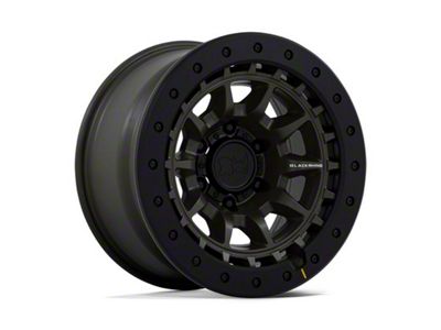 Black Rhino Tusk Olive Drab Green 6-Lug Wheel; 17x8.5; -10mm Offset (21-25 Bronco, Excluding Raptor)