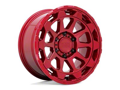 Black Rhino Rotor Candy Red 6-Lug Wheel; 20x9; 12mm Offset (22-25 Frontier)