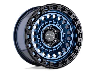 Black Rhino Sentinel Cobalt Blue with Black Ring 6-Lug Wheel; 20x9.5; 12mm Offset (22-25 Frontier)