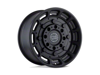 Black Rhino Warthog Matte Black 6-Lug Wheel; 17x8.5; 0mm Offset (22-25 Frontier)