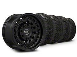 Black Rhino 17x9.5 Black Rhino Arsenal & 37in Mickey Thompson All-Terrain Baja Boss A/T Tire Package (20-26 Jeep Gladiator JT)