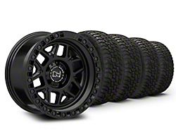Black Rhino 17x9 Black Rhino Kelso & 35in Mickey Thompson All-Terrain Baja Boss A/T Tire Package (20-26 Jeep Gladiator JT)