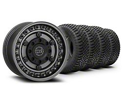 17x9 Black Rhino Armory Wheel & 35in Atturo All-Terrain Trail Blade X/T Tire Package (20-25 Jeep Gladiator JT)