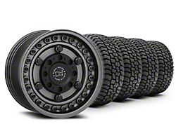 17x9 Black Rhino Armory Wheel & 35in Mickey Thompson All-Terrain Baja Boss Tire Package (20-25 Jeep Gladiator JT)