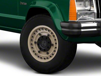 Black Rhino Armory Desert Sand Wheel; 16x8; -10mm Offset (84-01 Jeep Cherokee XJ)