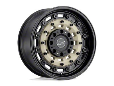 Black Rhino Arsenal Sand On Black Wheel; 18x8; 30mm Offset (14-23 Jeep Cherokee KL)