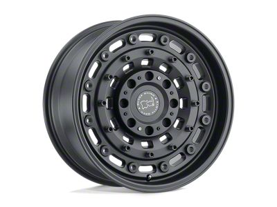 Black Rhino Arsenal Textured Matte Black Wheel; 17x8; 30mm Offset (14-23 Jeep Cherokee KL)