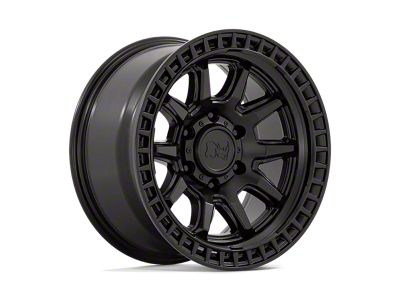 Black Rhino Calico Matte Black Wheel; 17x8.5; 34mm Offset (84-01 Jeep Cherokee XJ)
