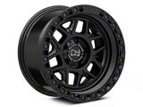 Black Rhino Kelso Matte Black Wheel; 17x9; -18mm Offset (84-01 Jeep Cherokee XJ)