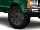 Black Rhino Warthog Matte Black Wheel; 17x8.5; -18mm Offset (84-01 Jeep Cherokee XJ)