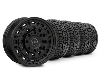 17x8 Black Rhino Arsenal & 33in Mickey Thompson All-Terrain Baja Boss Tire Package (20-25 Jeep Gladiator JT)