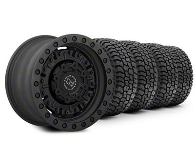 17x9.5 Black Rhino Abrams & 35in Mickey Thompson All-Terrain Baja Boss Tire Package (20-25 Jeep Gladiator JT)