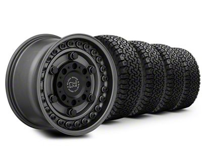 17x9 Black Rhino Armory & 34in BF Goodrich All-Terrain T/A KO Tire Package (20-25 Jeep Gladiator JT)