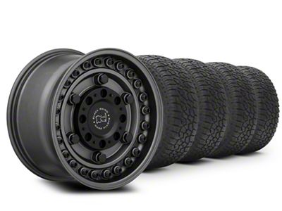 17x9 Black Rhino Armory & 34in Falken All-Terrain Wildpeak A/T3W Tire Package (20-25 Jeep Gladiator JT)