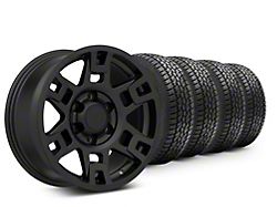 17x8 TRD Style & 32in Atturo All-Terrain Trail Blade A/T Tire Package (10-24 4Runner)
