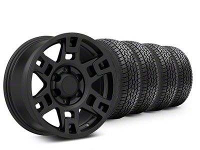 17x8 TRD Style & 32in Atturo All-Terrain Trail Blade A/T Tire Package (10-24 4Runner)